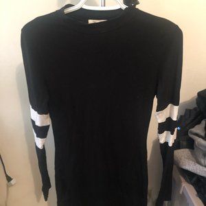 Fashion Nova Mini Black Dress (small)